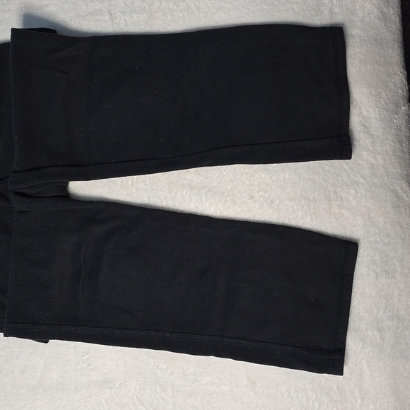 Carters Boys Black Fleece Pull On Pants Drawstring With Pockets Size 8 - Picture 3 of 7